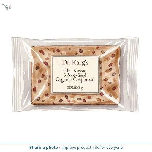 Dr. Karg Classic 3-Seed Organic Crispbread