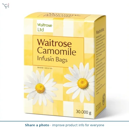 Waitrose Camomile Infusion Tea Bags