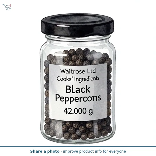 Cooks' Ingredients Black Peppercorns
