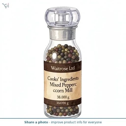 Cooks' Ingredients Mixed Peppercorn Mill