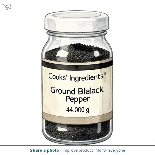 Cooks' Ingredients Ground Black Pepper