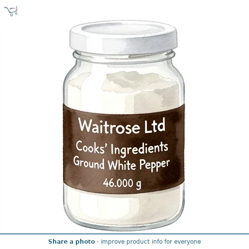 Cooks' Ingredients Ground White Pepper