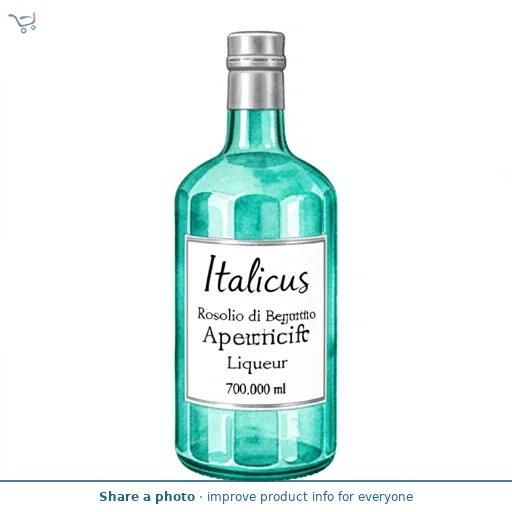Italicus Rosolio di Bergamotto Aperitif Liqueur