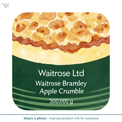 Waitrose Bramley Apple Crumble