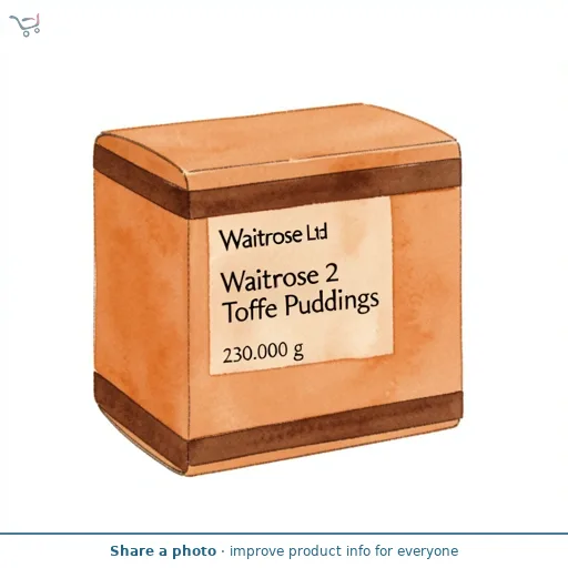 Waitrose 2 Sticky Toffee Puddings