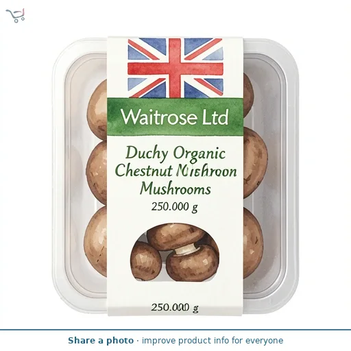 Duchy Organic Chestnut Mushrooms