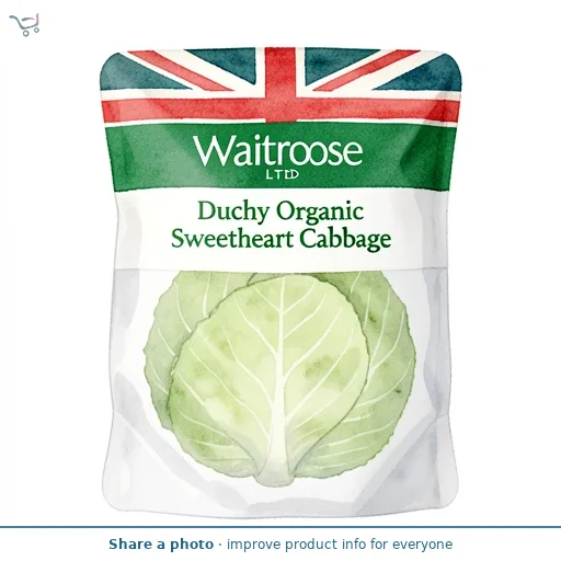 Duchy Organic Sweetheart Cabbage