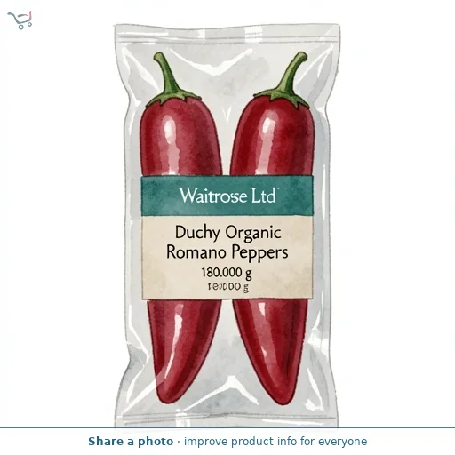 Duchy Organic Romano Peppers