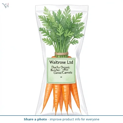 Duchy Organic Bunched Carrots