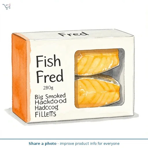 Fish Said Fred Big Smoked Haddock Fillets 280g