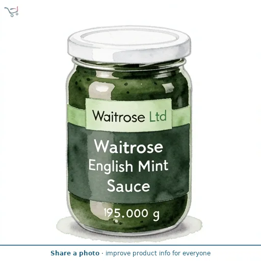Waitrose English Mint Sauce