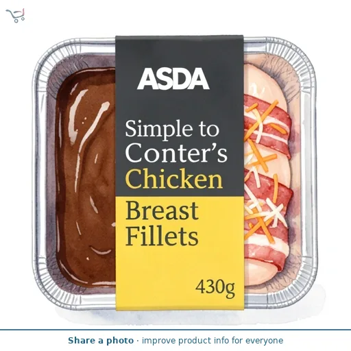 ASDA Simple to Cook Hunter's Chicken Breast Fillets 430g