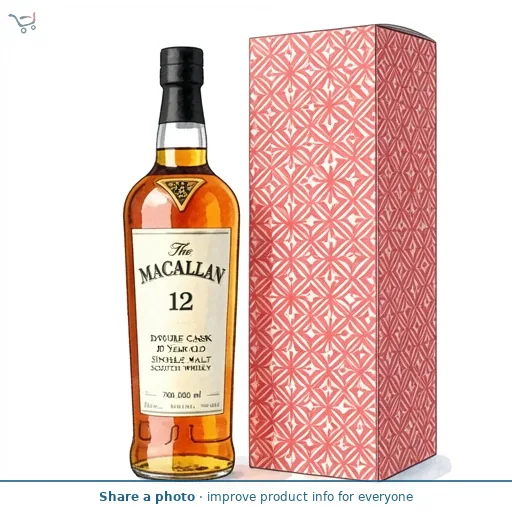 The Macallan Double Cask 12 Year Old Single Malt Scotch Whisky
