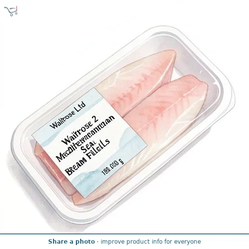 Waitrose 2 Mediterranean Sea Bream Fillets