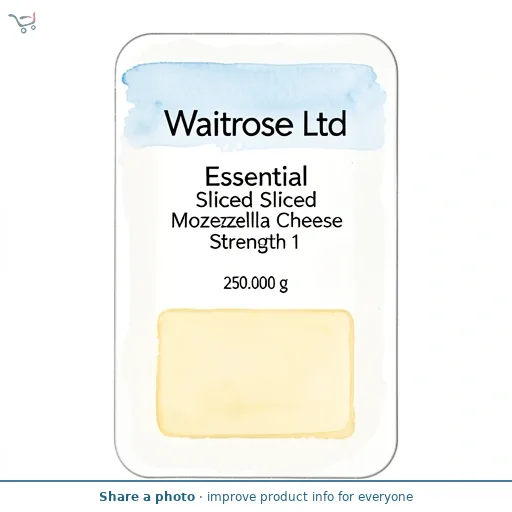 Essential Sliced Mozzarella Cheese Strength 1