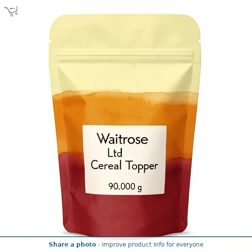 Waitrose Cereal Topper