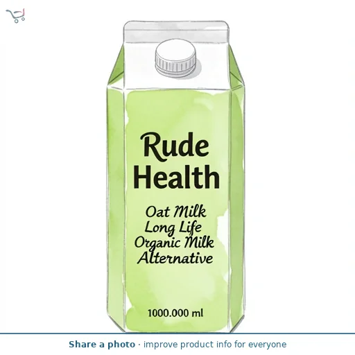 Rude Health Organic Long Life Oat Drink