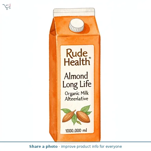 Rude Health Almond Long Life Organic Milk Alternative