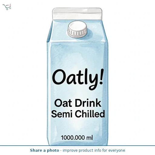 Oatly! Oat Drink Semi Chilled