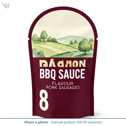 Richmond 8 BBQ Sauce Flavour Pork Sausages