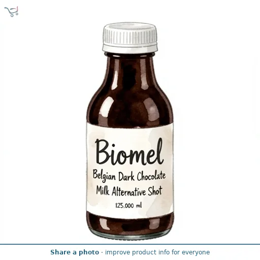 Biomel Belgian Dark Chocolate Milk Alternative Shot