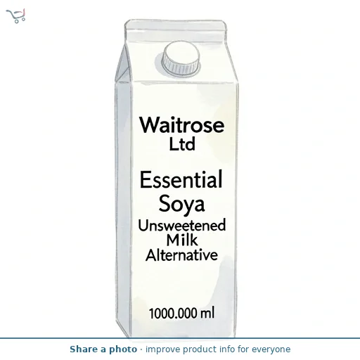 Essential Soya Unsweetened Milk Alternative