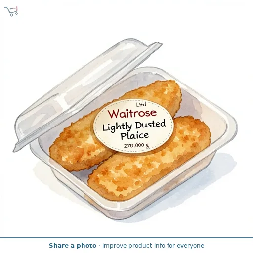 Waitrose Lightly Dusted Plaice