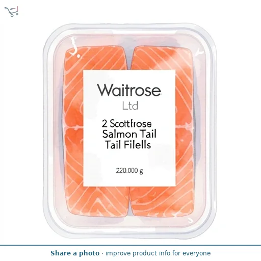 Waitrose 2 Scottish Salmon Tail Fillets