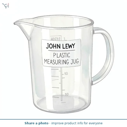 John Lewis ANYDAY Plastic Measuring Jug, 1L