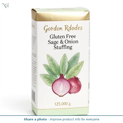 Gordon Rhodes Gluten Free Sage & Onion Stuffing