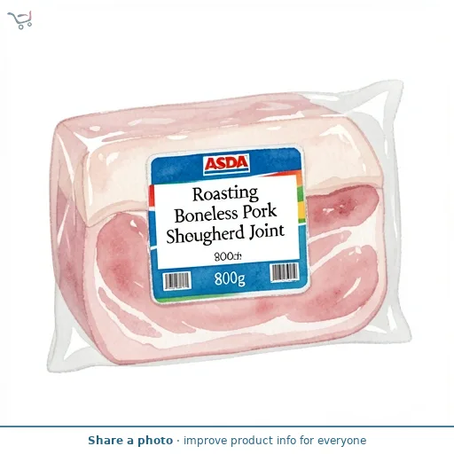 ASDA Roasting Boneless Pork Shoulder Joint 800g