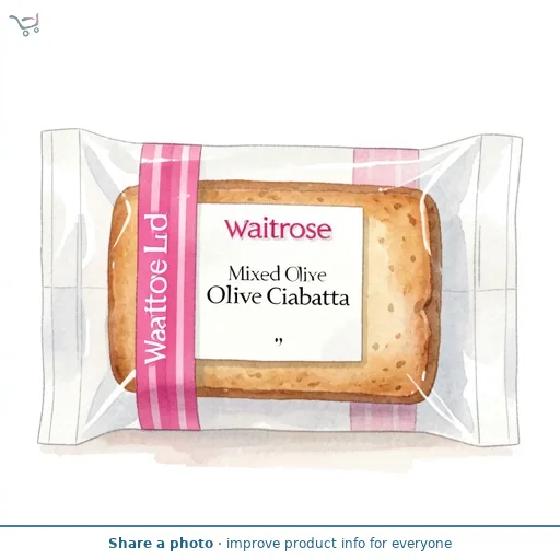 Waitrose Mixed Olive Ciabatta