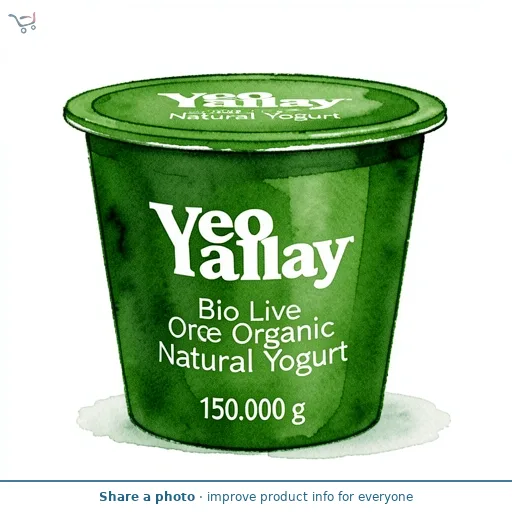Yeo Valley Bio Live Organic Natural Yogurt