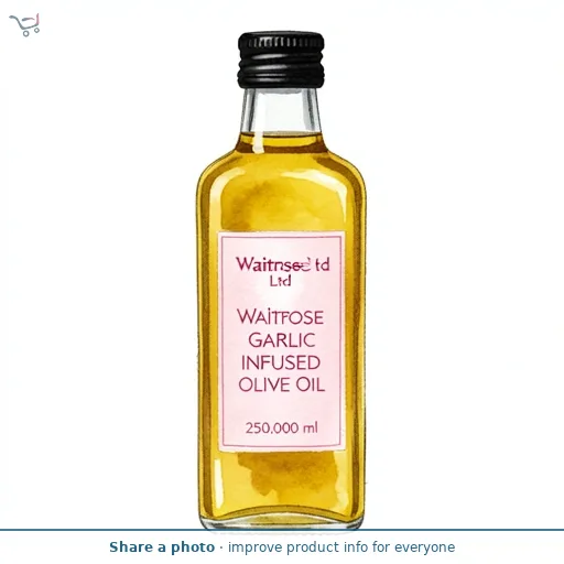 Waitrose Garlic Infused Olive Oil