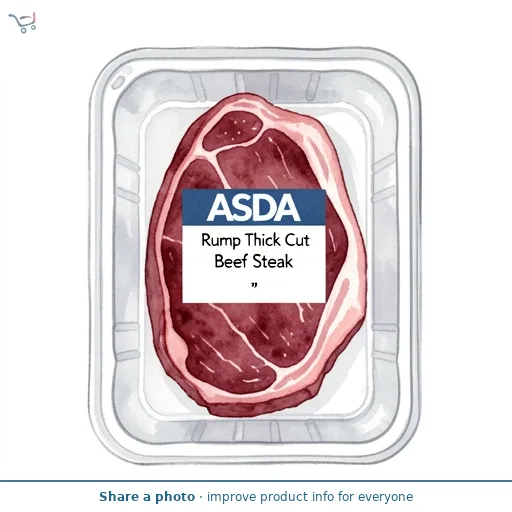 ASDA Rump Thick Cut Beef Steak