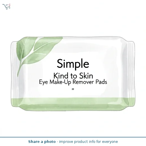 Simple Kind to Skin Eye Make-Up Remover Pads