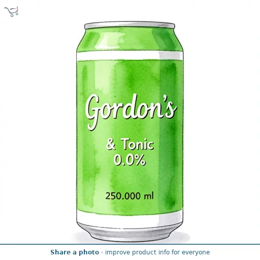 Gordon's & Tonic 0.0%