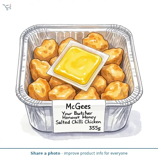 McGees Your Butcher Honey Salted Chilli Chicken 355g