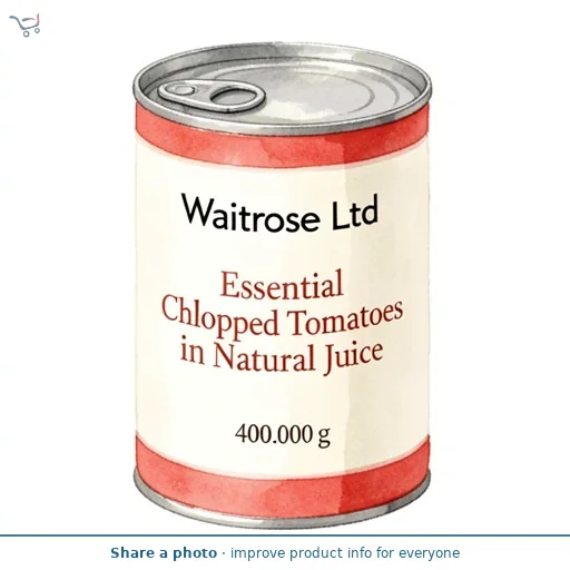 Essential Chopped Tomatoes in Natural Juice