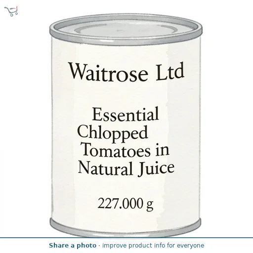 Essential Chopped Tomatoes in Natural Juice