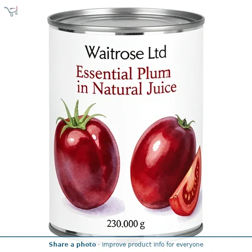 Essential Plum Tomatoes in Natural Juice