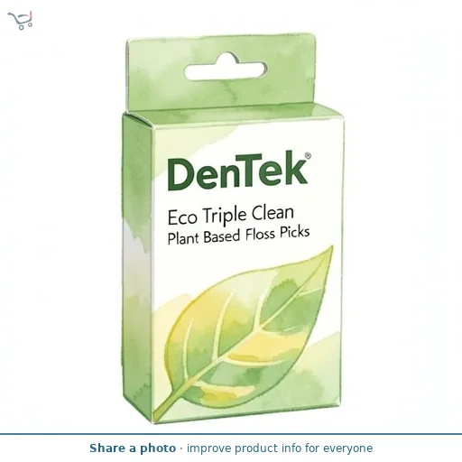 Dentek Eco Triple Clean Plant Based Floss Picks