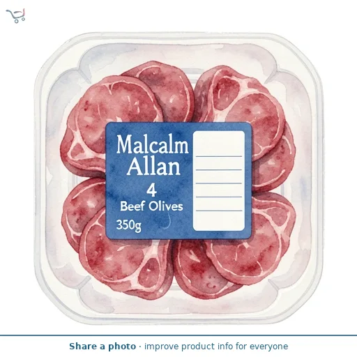 Malcolm Allan 4 Beef Olives 350g
