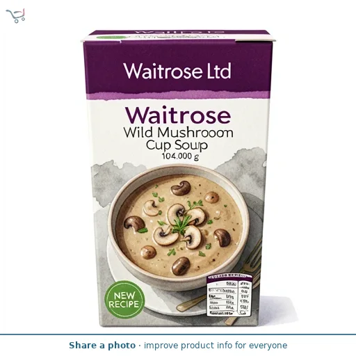 Waitrose Wild Mushroom Cup Soup