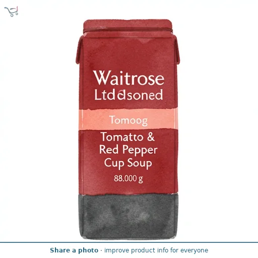Waitrose Tomato & Red Pepper Cup Soup