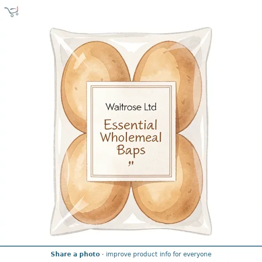 Essential Wholemeal Giant Baps