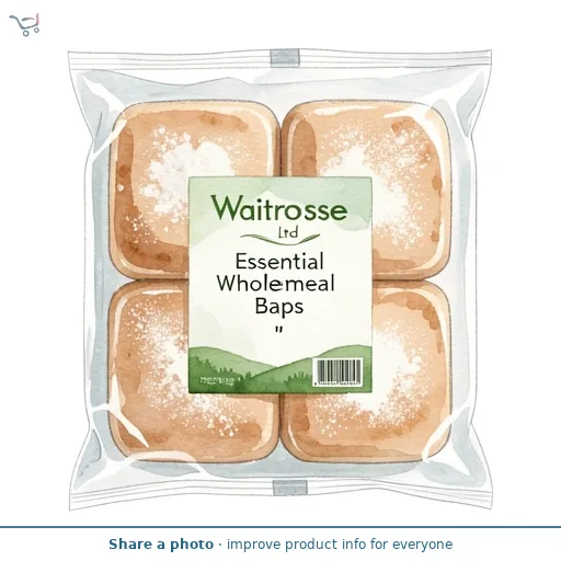 Essential Wholemeal Baps