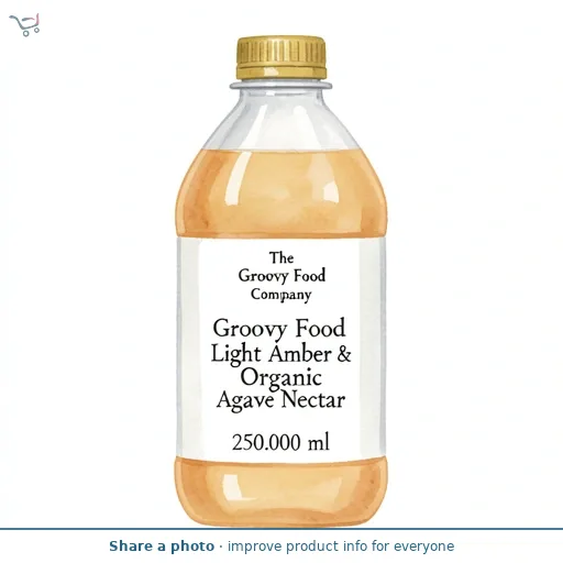 Groovy Food Light Amber & Mild Organic Agave Nectar