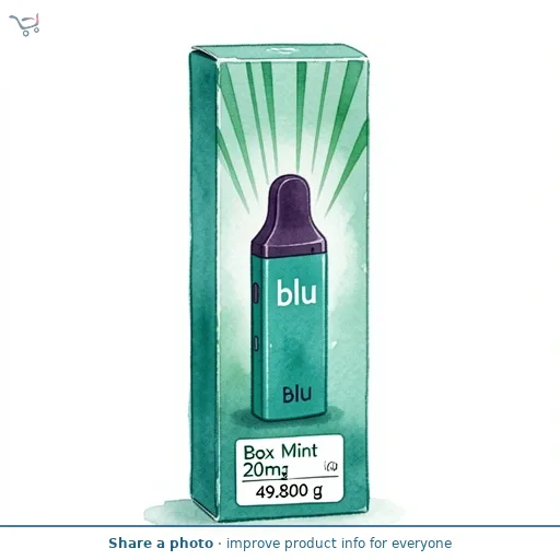Blu Box Mint 20mg