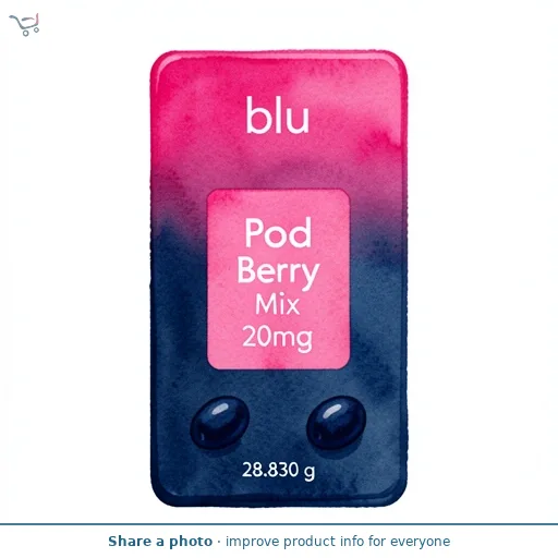 blu Pod Berry Mix Vape Pods 20mg/ml